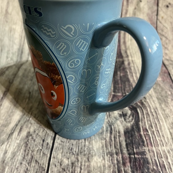 Disney Store Zodiac Pisces Finding Nemo Astrology Coffee Mug - Picture 3 of 11